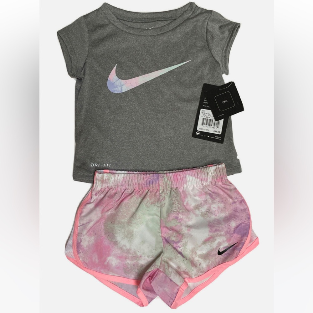 New toddler Nike girls matching set